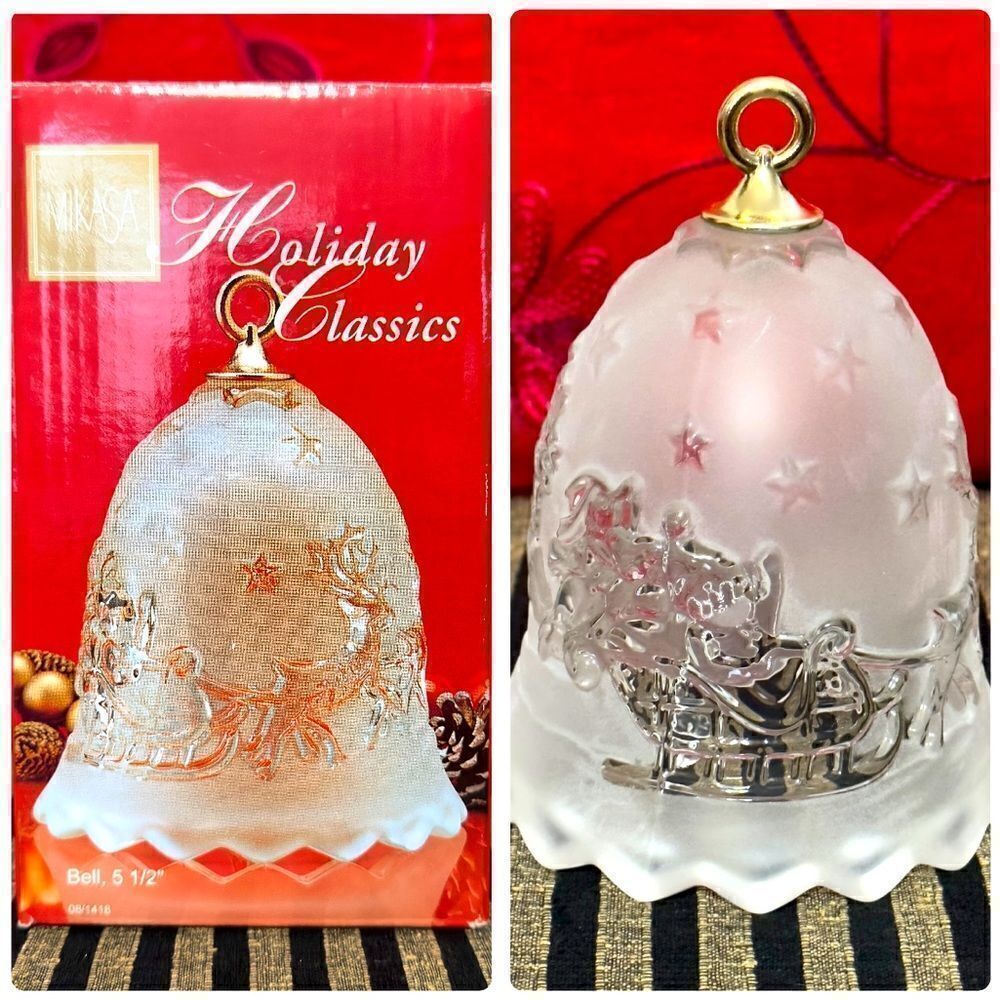 Mikasa Holiday Classics Christmas Bell Made in Germany
